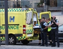 La policía pidió a las personas que aún estaban en el edificio que permanecieran en el interior del recinto. AFP / O. Steinar Gestsson
