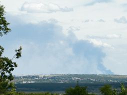Luego del bombardeo a Lisichansy las fuerzas rusas anunciaron el control de la ciudad, lo que dar el control de más territorio al este de Ucrania. AFP