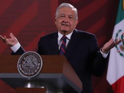 López Obrador destaca que sus opositores no tienen la nobleza de aceptar que el AIFA se trata de uno de los mejores aeropuertos que se han construido últimamente en el mundo. SUN / B. Fregoso