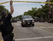 Los tiros sembraron el pánico en las calles de este pueblo acomodado a orillas del lago Michigan, donde cientos de personas se habían concentrado en la mañana para las celebraciones del 4 de julio. AFP / J. Vondruska