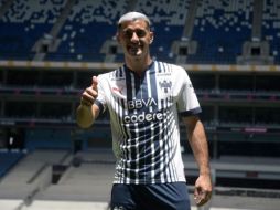 Germán no quiso dar una cifra de cuántos goles marcará con la camiseta de los Rayados, pero se mostró comprometido con mejorar la versión que se vio de él en el Atlético de San Luis. IMAGO7