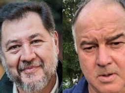 Gerardo Fernández Noroña y Héctor de Mauleón. ESPECIAL