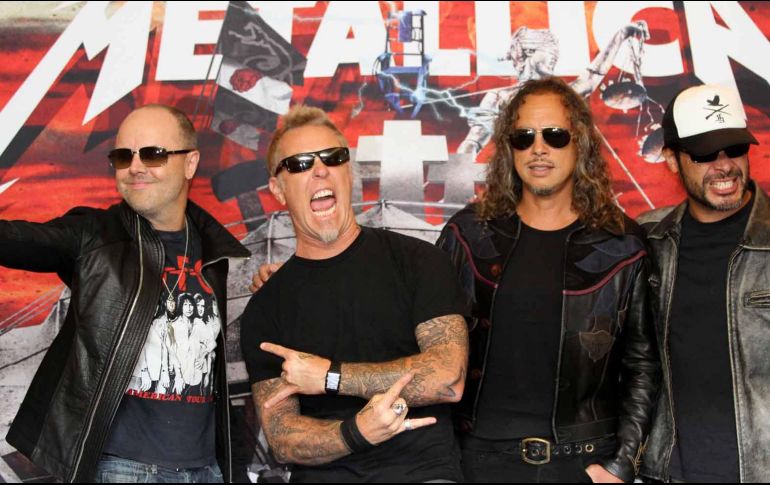 “Master of Puppets”, del álbum homónimo de 1986, tuvo 417 por ciento más streams en México que el día promedio, es decir, cinco veces más de lo habitual. NTX / ARCHIVO