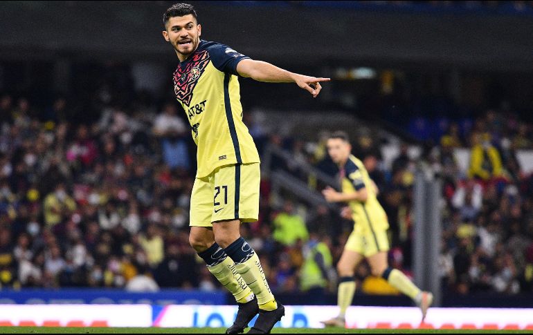 Henry Martín, delantero del América. IMAGO7