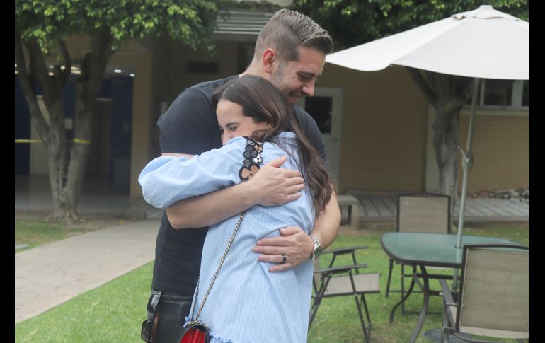 El reencuentro de Alejandro Sauter y María Inés Michel. GENTE BIEN JALISCO/Claudio Jimeno