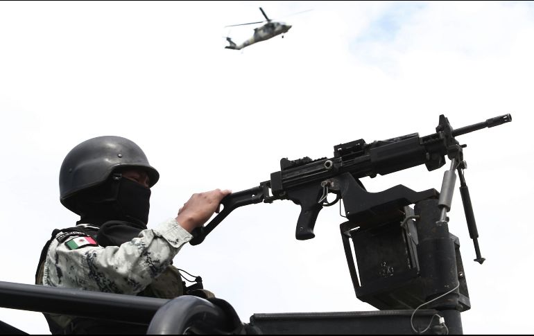 El Ejército mexicano brindará apoyo en SLP para combatir asentamientos delictivos. SUN/ ARCHIVO