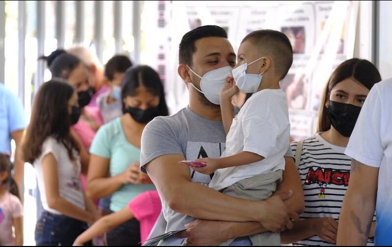 Mi Vacuna Jalisco abrió apenas ayer el registro para citas de niños de 5 a 11 años, pero ya se agotaron. ESPECIAL