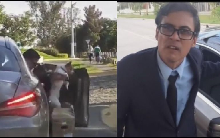 El hombre acepta lo que había hecho y afirma que no pensaba hacerse cargo del perrito. ESPECIAL