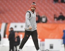 Baker Mayfield peleará por la titularidad en Carolina con Sam Darnold. AP / ARCHIVO