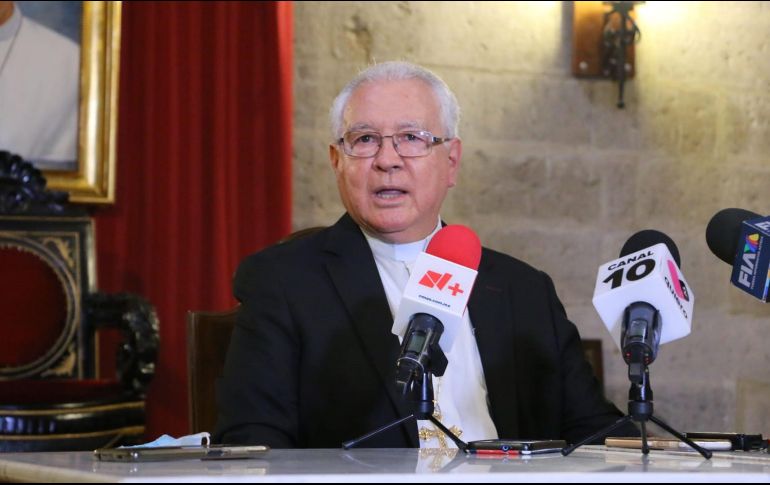 Francisco Robles Ortega hizo un llamado a que la sociedad se una en oración por la paz. SUN/ARCHIVO