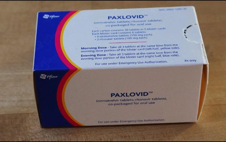 FDA autoriza recetar píldora Paxlovid contra COVID de Pfizer en Estados Unidos. ESPECIAL
