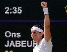 Ons Jabeur se encuentra feliz de cumplir su sueño y agradece la recompensa después de tanto esfuerzo. AP / K. Wigglesworth