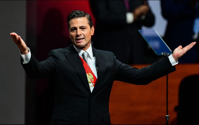 El titular de la UIF, Pablo Gómez, dijo durante la mañanera que hay una investigación contra Enrique Peña Nieto, quien fuera presidente de México de 2012 a 2018. AFP / ARCHIVO