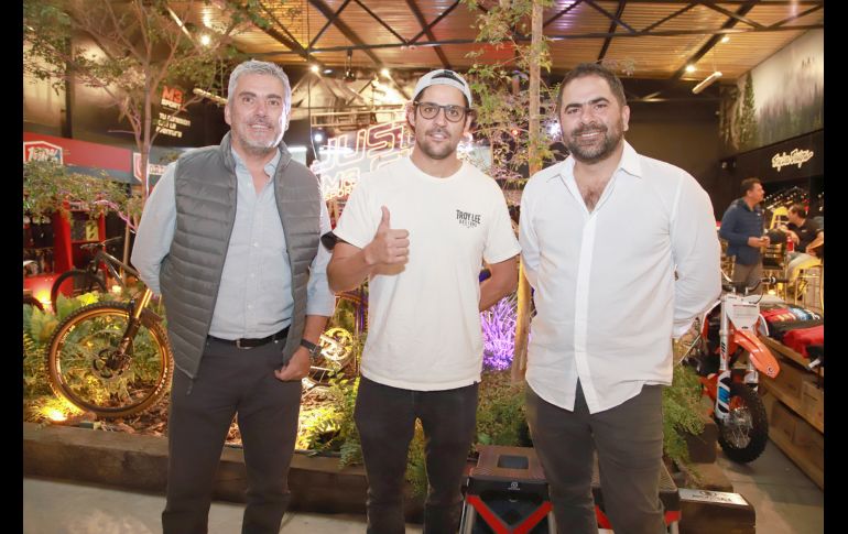 Fernando de Alba, Santiago Rodríguez y Bernaldo Bernal. GENTE BIEN JALISCO/Antonio Martínez