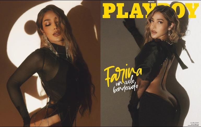 Con su portada en Playboy, Farina rompe con estereotipos sintiéndose libre y plena. ESPECIAL /