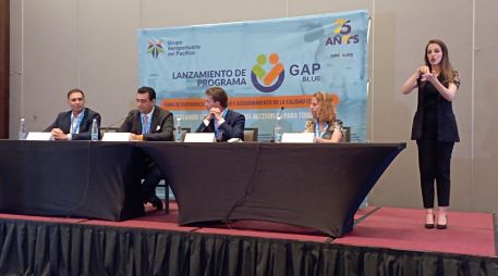 Raúl Revuelta, director general del GAP, señaló que esto forma parte de los 30 compromisos del grupo para 2030. EL INFORMADOR / Y. Mora