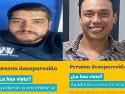 Francisco Javier Fajardo y Octavio Serrano fueron privados de su libertad el pasado viernes 1 de julio. ESPECIAL
