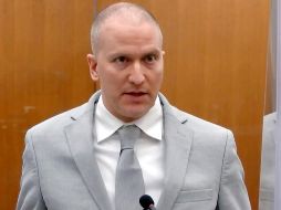 Derek Chauvin hizo breves comentarios que no incluyeron ninguna disculpa directa ni expresión de arrepentimiento a la familia de Floyd. AP/ARCHIVO