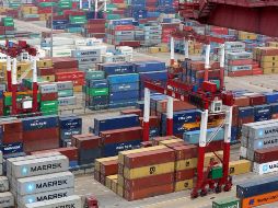 México tuvo un comercio total, de enero a mayo de 2022, por 316 mil millones de dólares con Estados Unidos. EFE/ARCHIVO