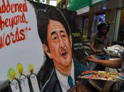 El exprimer ministro japonés Shinzo Abe murió luego de recibir un disparo durante un discurso de campaña el viernes al oeste de Japón. AFP / P. Paranjpe