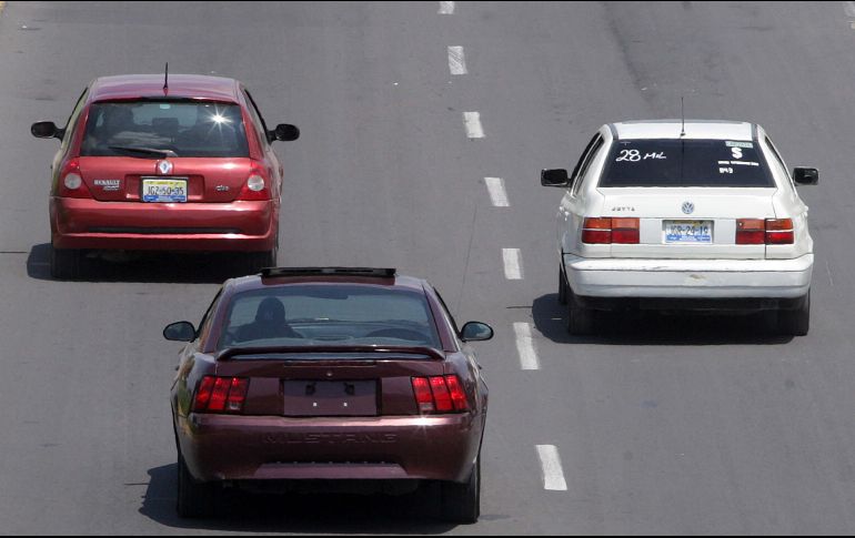 Hasta el momento se han regularizado 200 mil 850 vehículos de procedencia extranjera que circulaban de manera irregular. EL INFORMADOR / ARCHIVO