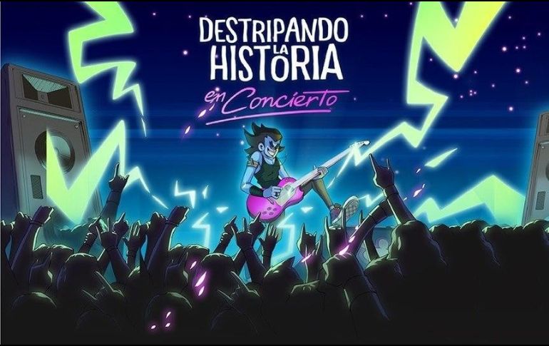 'Destripando la historia' llega a México por segunda ocasión. CORTESÍA