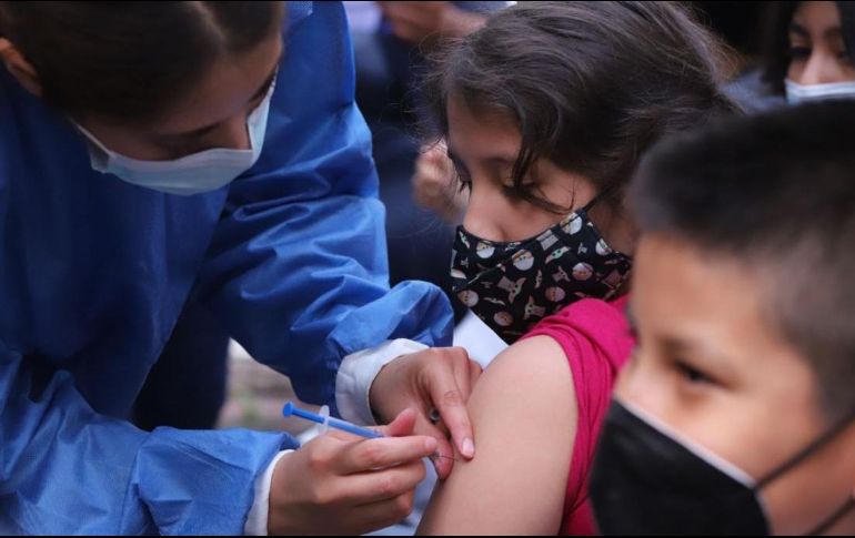 La primera dosis de vacunación contra COVID-19 para niños de 5 a 9 años fue aplicada este viernes. SUN/ARCHIVO