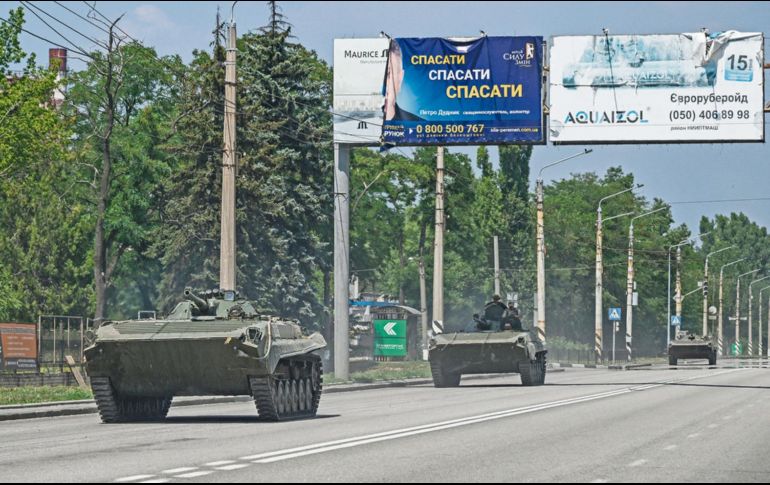El equipo bélico que envía Estados Unidos será de mucha ayuda al  mermado Ejército ucraniano que defiende su territorio. AFP