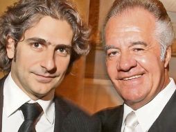 Michael Imperioli (izquierda), dio a conocer en sus redes con esta foto la muerte de Tony Sirico (a la derecha). ESPECIAL