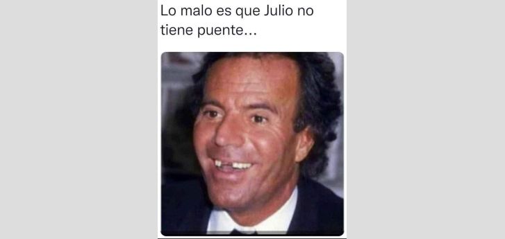 Julio, sin puente