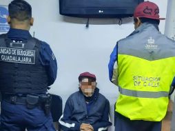 El hombre de la tercera edad localizado por la Policía de Zapopan es originario de Uruapan Michoacán. ESPECIAL