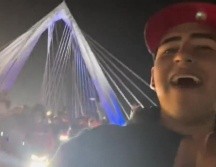 Un nuevo video del cierre vial en el Matute Remus se dio a conocer hoy. ESPECIAL