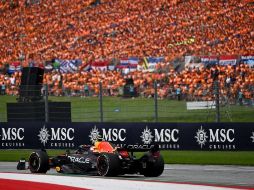 En esta ocasión, Pérez no pudo remontar posiciones, tal y como lo había hecho hace apenas una semana, en Silverstone. AFP / J. Klamar