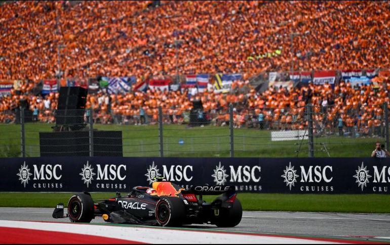 En esta ocasión, Pérez no pudo remontar posiciones, tal y como lo había hecho hace apenas una semana, en Silverstone. AFP / J. Klamar
