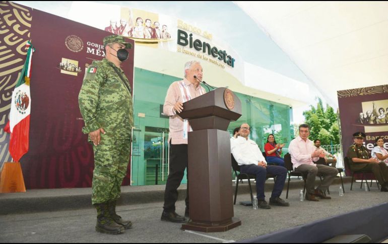 El Jefe del Ejecutivo visitó Chiapas para la apertura de una nueva sucursal del Banco del Bienestar. ESPECIAL