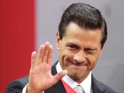 López Obrador aclara que no existe una persecución contra el expresidente Peña Nieto. NTX / ARCHIVO