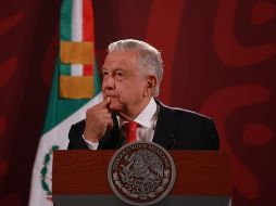 López Obrador dijo que su mensaje en redes tras la muerte de Echeverría el fin de semana es un  asunto institucional. SUN / I. Rodríguez