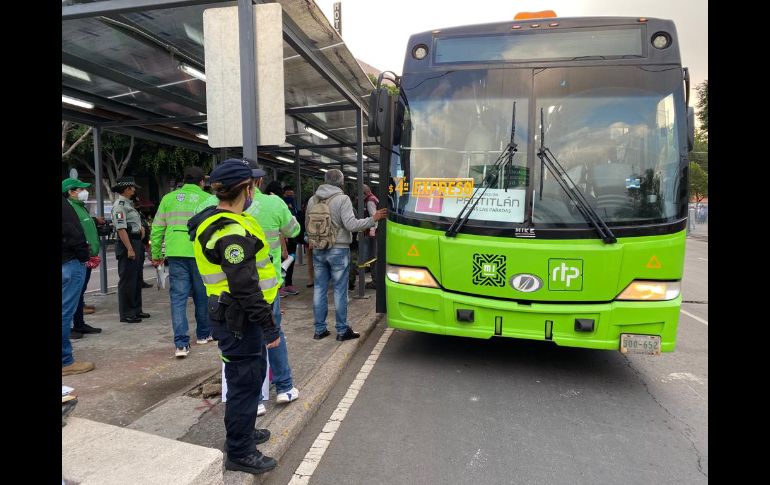 La Secretaría de Movilidad SEMOVI, se encuentra apoyando a los ciudadanos. SUN / V. Rosas