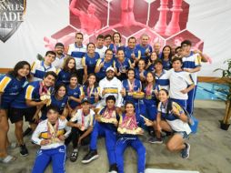 Este lunes Jalisco se proclamó campeón de la justa nacional, pues el equipo auriazul inició esta semana con 373 medallas de oro. ESPECIAL