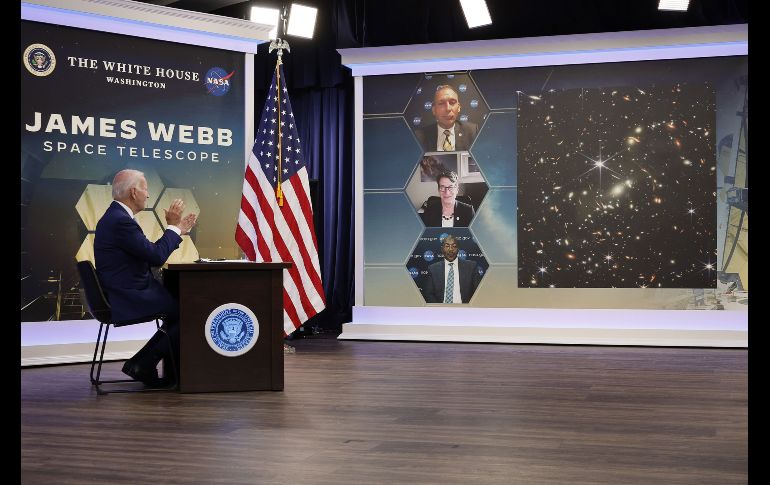 La bella imagen presenta objetos de luz tenue que nunca habían sido observados. AFP/C. Somodevilla