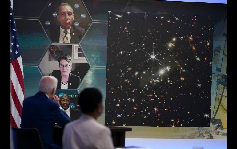 La bella imagen presenta objetos de luz tenue que nunca habían sido observados. AP/E. Vucci