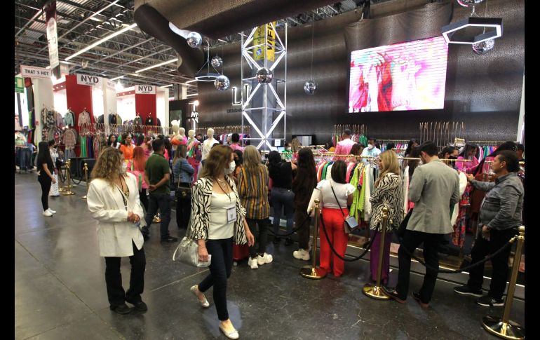 Jorge Castellanos Vázquez, actual presidente de Intermoda, durante el acto protocolario de la inauguración recordó que esta feria tienen realizándose ya 38 años de manera ininterrumpida. EL INFORMADOR / A. Camacho