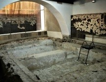 Con una planta rectangular de 9 por 5.20 metros, la caja de agua era alimentada por acueductos provenientes de Tacuba, Azcapotzalco y Chapultepec, a fin de que abrevaran de ella los alumnos y párvulos del Colegio de la Santa Cruz. CORTESÍA / INAH