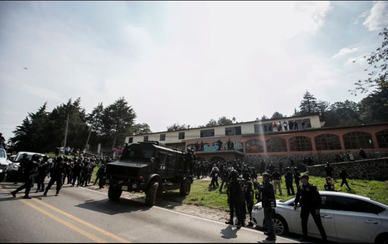 Confirman al menos cuatro lesionados por los hechos de esta tarde. SUN