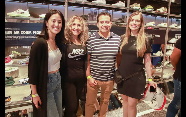 Yumi Toshishige, Zula Hernández, Misael Montes y Berenice Flores. GENTE BIEN JALISCO/ Tony Martínez