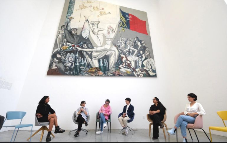 “Nuevos Muralismos”, está compuesto por 15 actividades para distintas audiencias desde público en general hasta investigadores, artistas y colectivos, el cual se instala en la Casa Taller José Clemente Orozco. CORTESÍA / Secretaría de Cultura de Jalisco