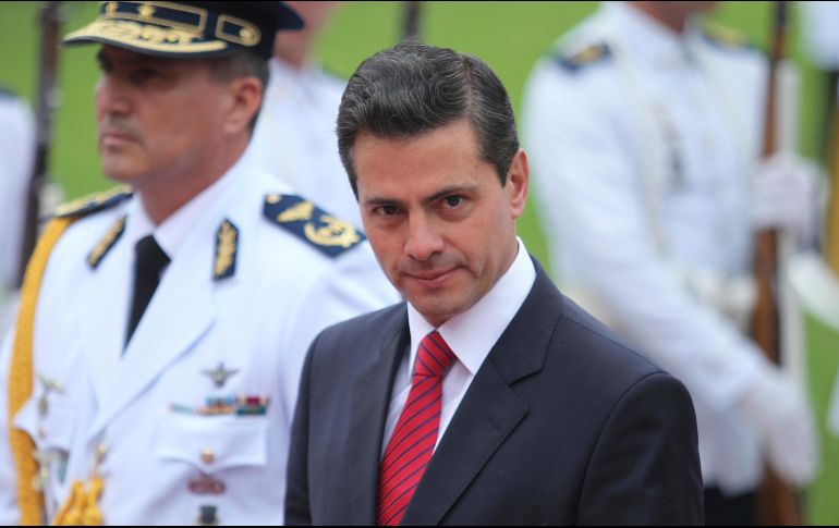 El expresidente Peña Nieto puso a la venta su departamento de lujo en Madrid, España, luego de que UIF de México anunció que la FGR lo investiga. AP / ARCHIVO