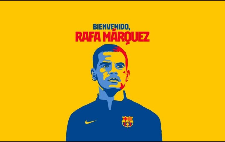 La nueva etapa de Rafa Márquez como técnico del Barça Atlètic arrancará este mismo viernes 15 de julio con las pruebas médicas. ESPECIAL / FC Barcelona