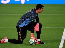 Courtois tampoco escatimó en elogios para las Águilas y se mostró ilusionado con volver a las canchas con la casaca blanca tras una temporada de ensueño.  AFP/ARCHIVO