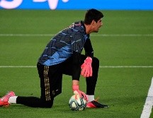 Courtois tampoco escatimó en elogios para las Águilas y se mostró ilusionado con volver a las canchas con la casaca blanca tras una temporada de ensueño.  AFP/ARCHIVO